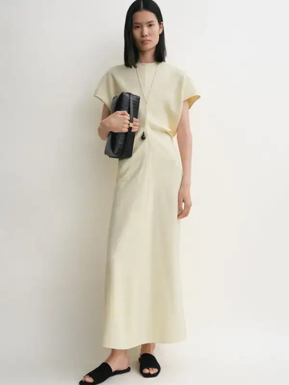 Toteme Slouch Waist Basketweave Dress Size 4